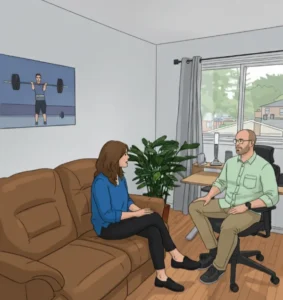 moi avec cliente